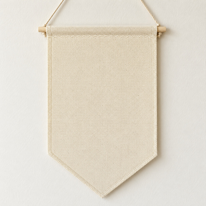 Classic Canvas Pin Banner — canvas detail