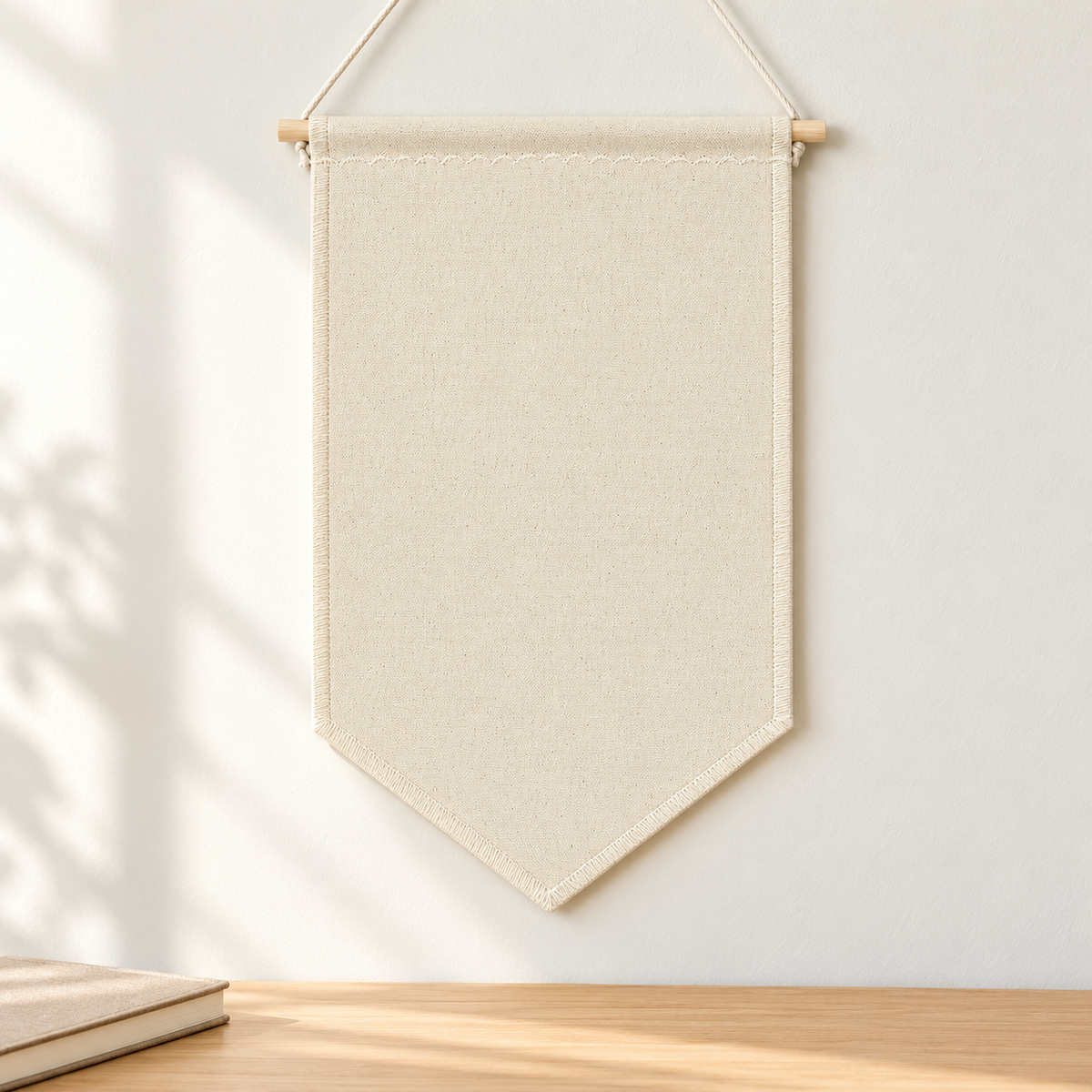 Classic Canvas Pin Banner — minimal workspace